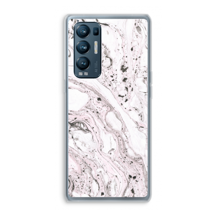 Mengelmoes: Oppo Find X3 Neo Transparant Hoesje