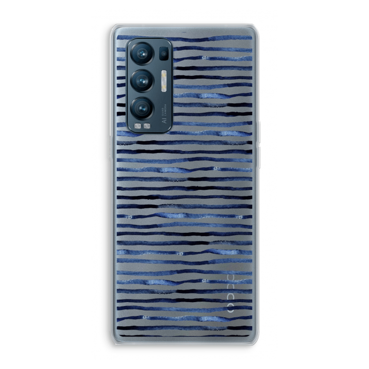 Verrassende lijnen: Oppo Find X3 Neo Transparant Hoesje