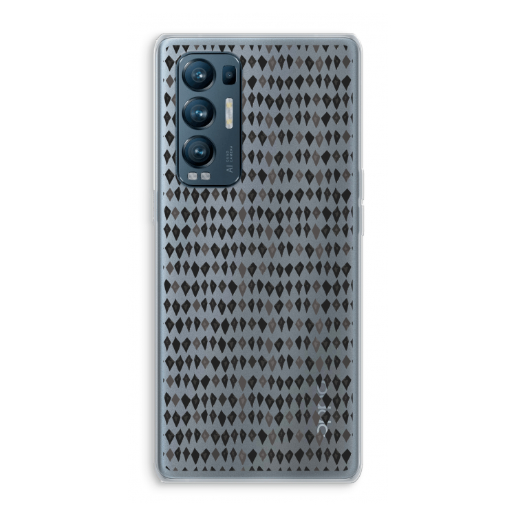 Crazy shapes: Oppo Find X3 Neo Transparant Hoesje