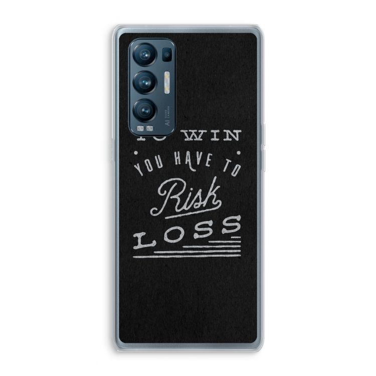 Risk loss: Oppo Find X3 Neo Transparant Hoesje