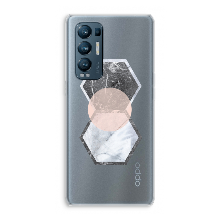 Creatieve toets: Oppo Find X3 Neo Transparant Hoesje