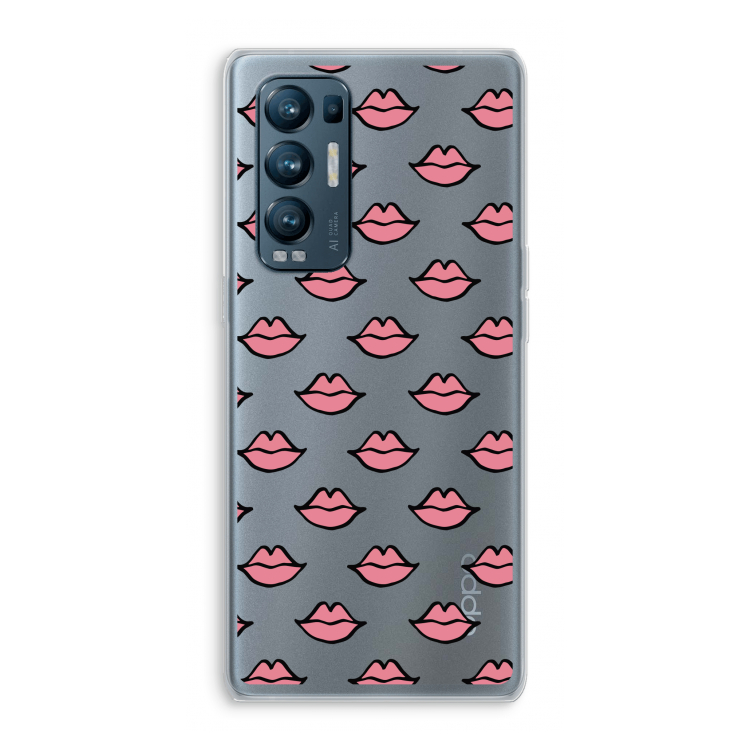 Lipjes: Oppo Find X3 Neo Transparant Hoesje