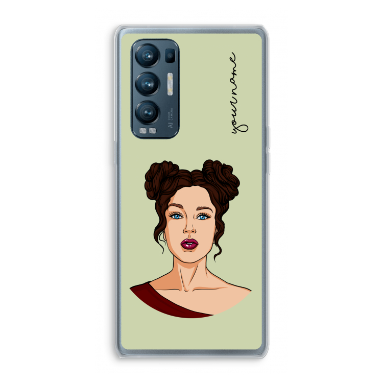 Pop-Art Creator: Oppo Find X3 Neo Transparant Hoesje