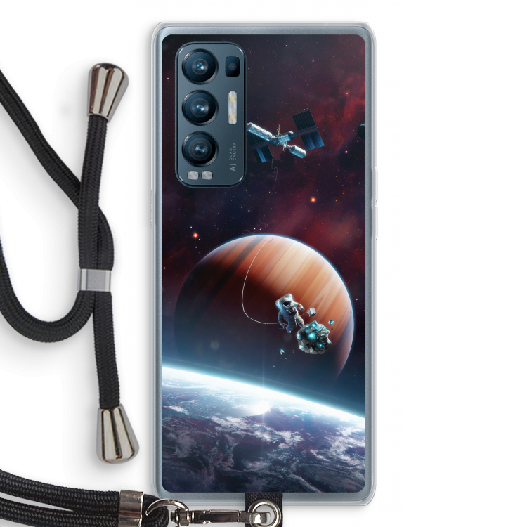 Examiner: Oppo Find X3 Neo Transparant Hoesje met koord