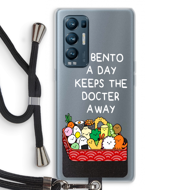 Bento a day: Oppo Find X3 Neo Transparant Hoesje met koord