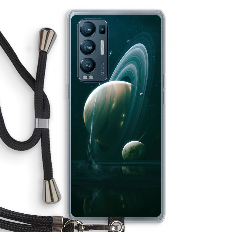 Mercurius: Oppo Find X3 Neo Transparant Hoesje met koord