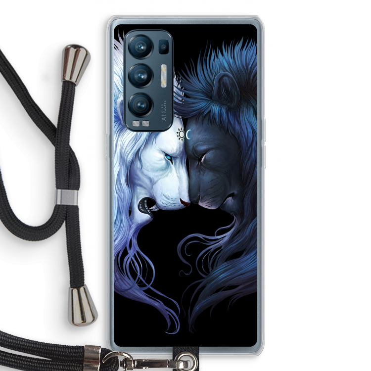 Brotherhood: Oppo Find X3 Neo Transparant Hoesje met koord
