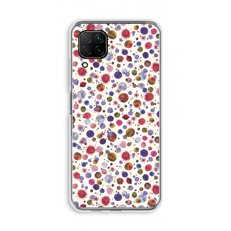 Planets Space: Huawei P40 Lite Transparant Hoesje