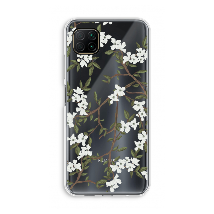 Blossoming spring: Huawei P40 Lite Transparant Hoesje