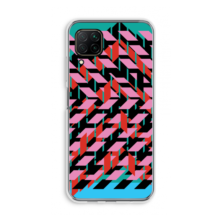 Skew Blush 2: Huawei P40 Lite Transparant Hoesje