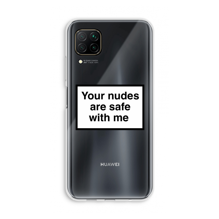 Safe with me: Huawei P40 Lite Transparant Hoesje