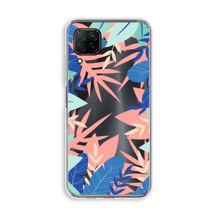 Tropisch: Huawei P40 Lite Transparant Hoesje