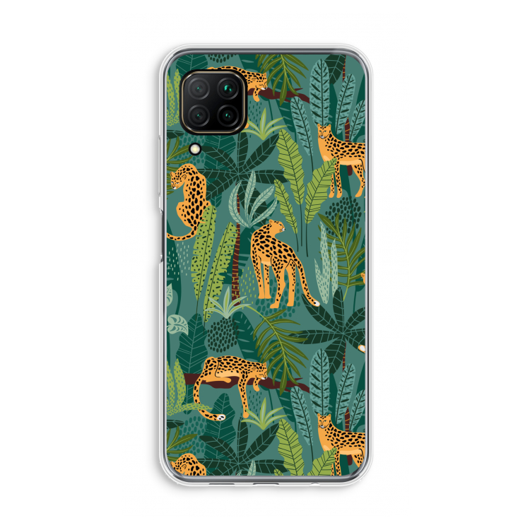 Luipaard 2: Huawei P40 Lite Transparant Hoesje