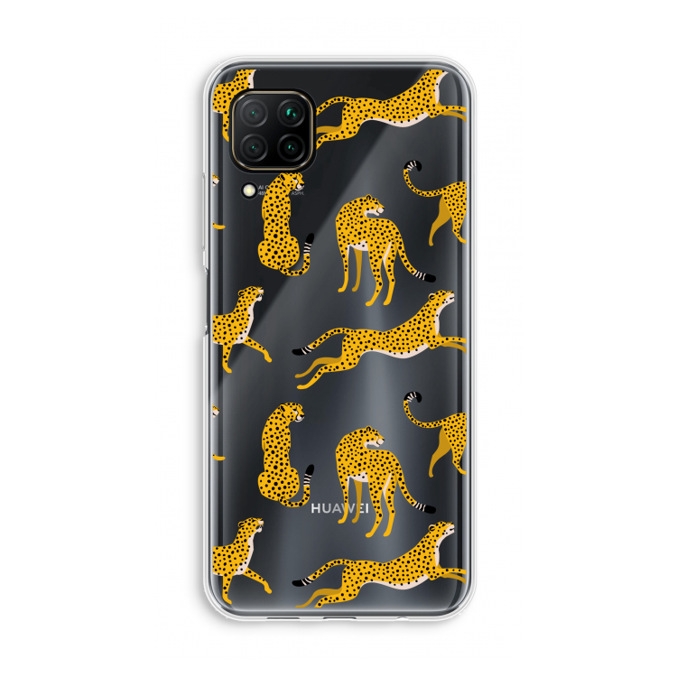 Luipaard: Huawei P40 Lite Transparant Hoesje