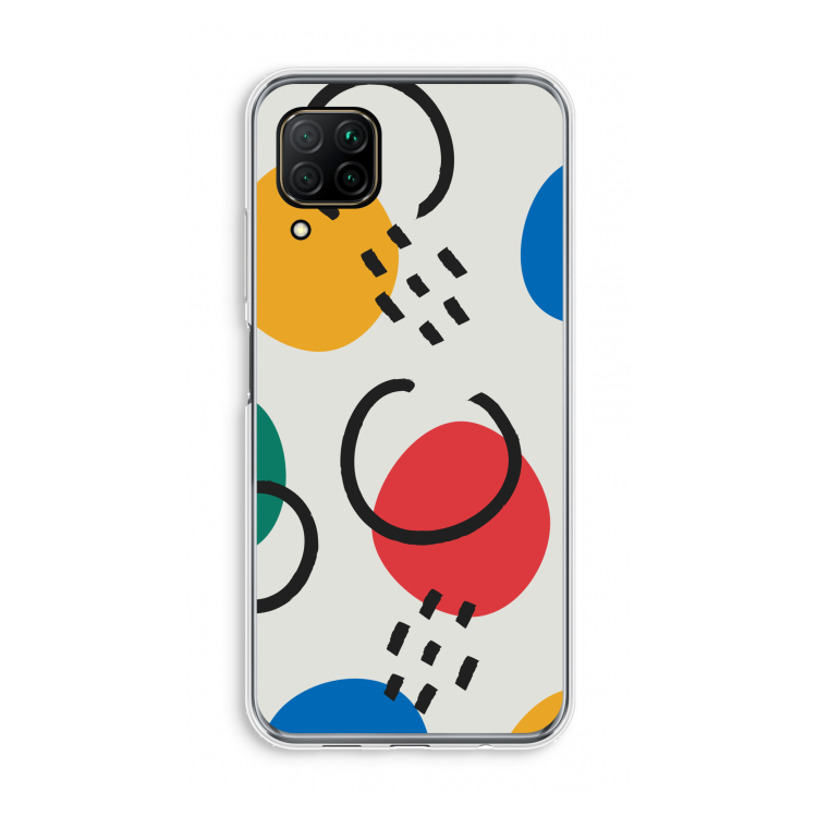 Illustratieve pop 3: Huawei P40 Lite Transparant Hoesje