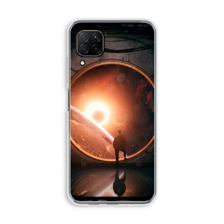 Ephemeral: Huawei P40 Lite Transparant Hoesje