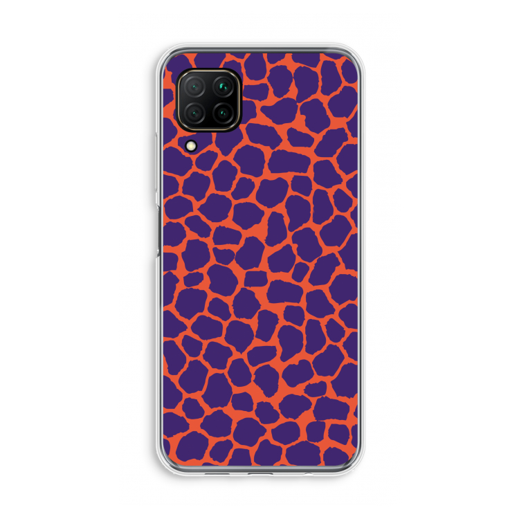 Purple Giraffe: Huawei P40 Lite Transparant Hoesje