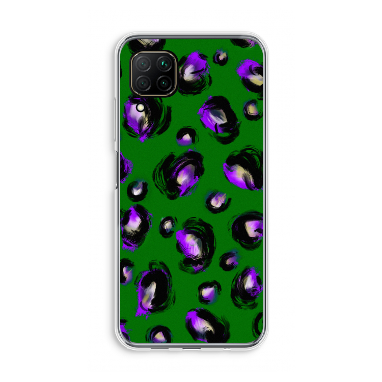 Green Cheetah: Huawei P40 Lite Transparant Hoesje