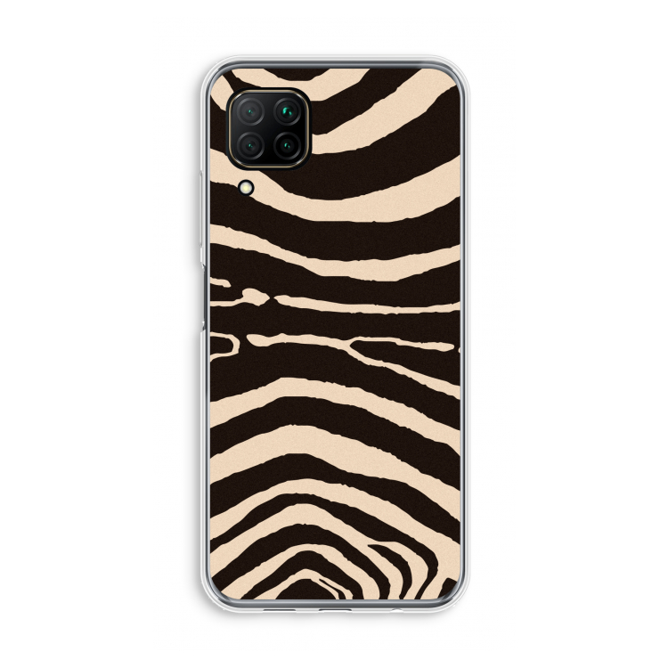 Arizona Zebra: Huawei P40 Lite Transparant Hoesje