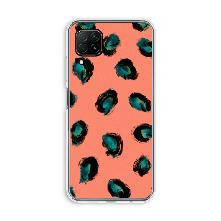 Pink Cheetah: Huawei P40 Lite Transparant Hoesje