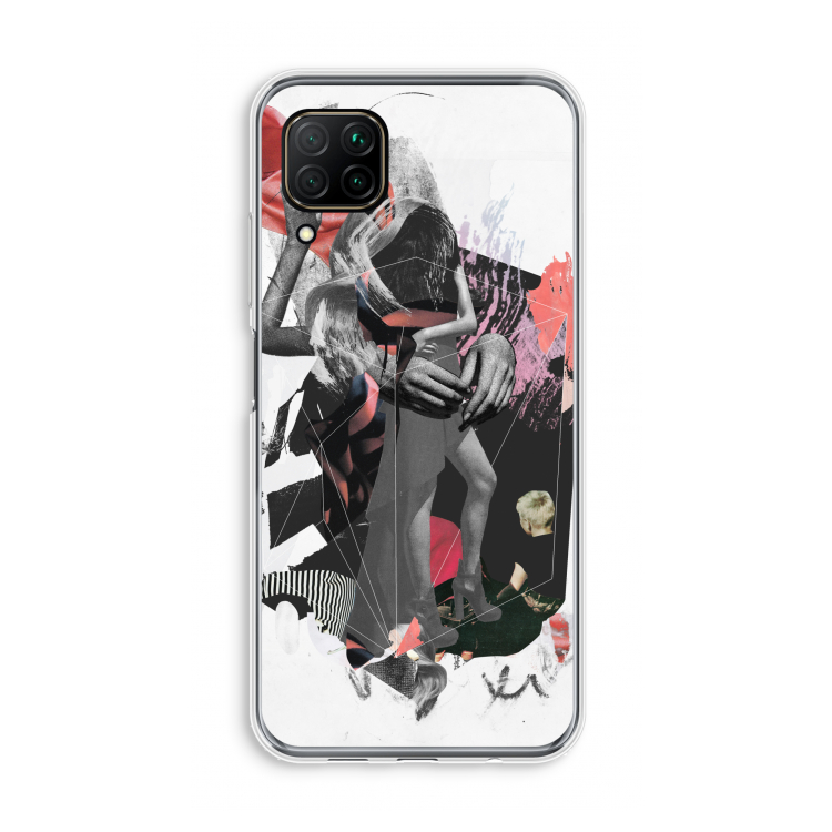 Dissimulation du réel: Huawei P40 Lite Transparant Hoesje