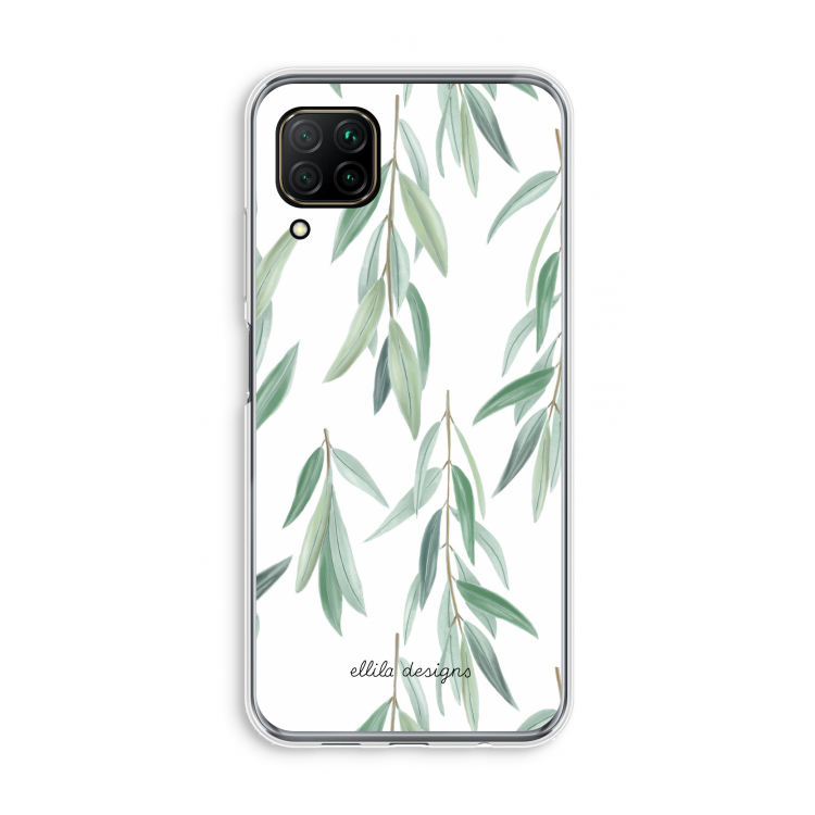 Branch up your life: Huawei P40 Lite Transparant Hoesje