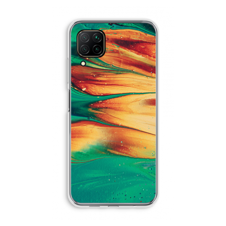 Green Inferno: Huawei P40 Lite Transparant Hoesje