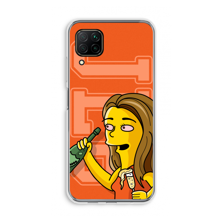 Jamie Lee Simpson: Huawei P40 Lite Transparant Hoesje