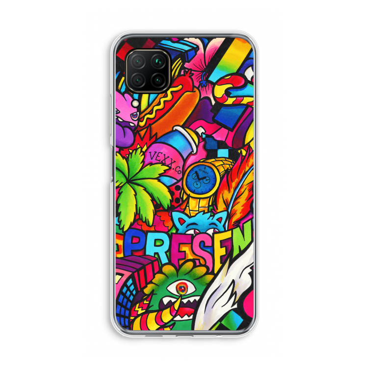 Represent: Huawei P40 Lite Transparant Hoesje
