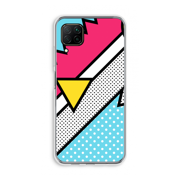 Pop Art #3: Huawei P40 Lite Transparant Hoesje