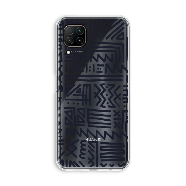 Marrakech print: Huawei P40 Lite Transparant Hoesje