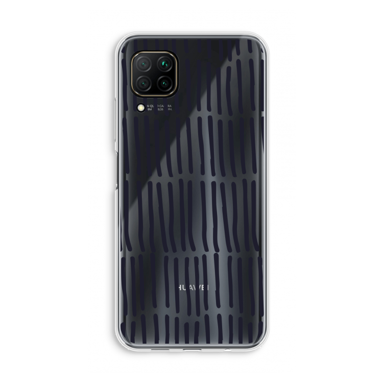 Moroccan stripes: Huawei P40 Lite Transparant Hoesje