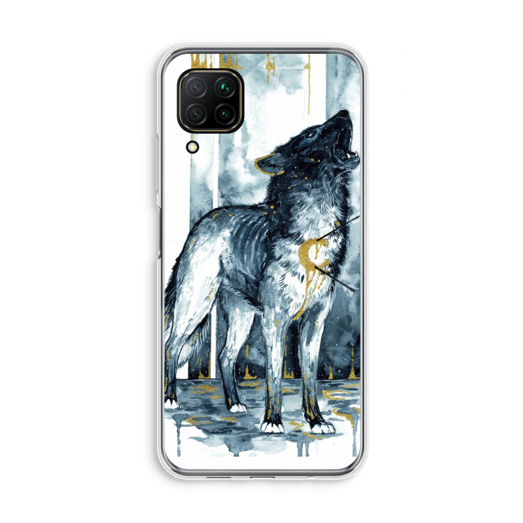 Bleeding Soul: Huawei P40 Lite Transparant Hoesje