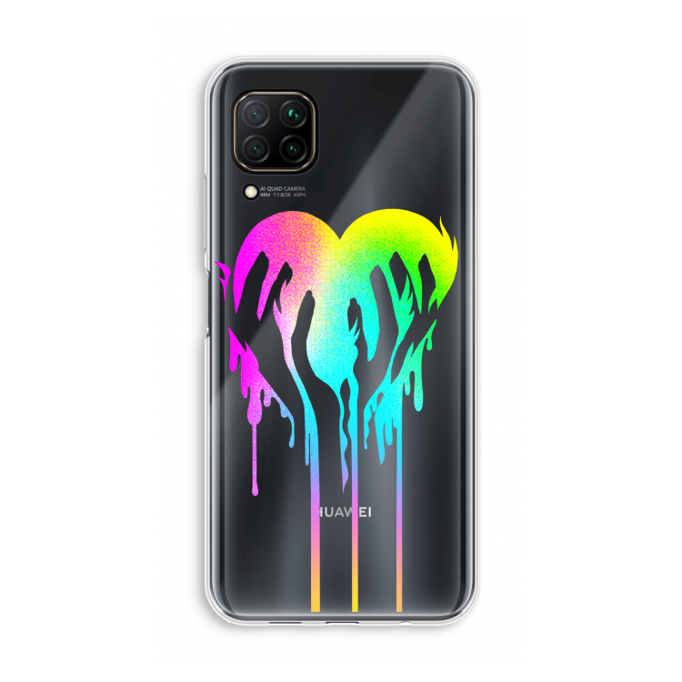 Hold My Heart: Huawei P40 Lite Transparant Hoesje