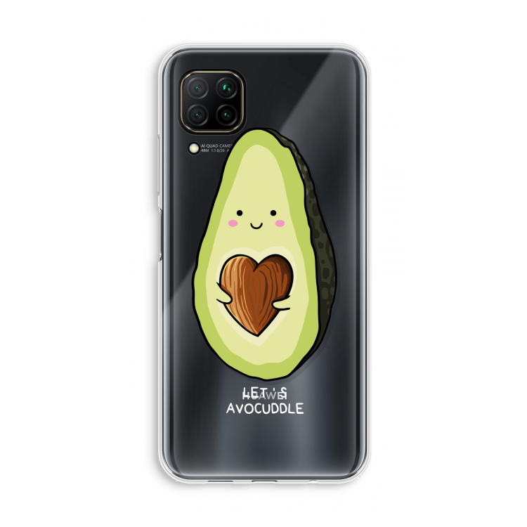 Avocuddle: Huawei P40 Lite Transparant Hoesje