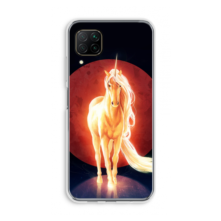 Last Unicorn: Huawei P40 Lite Transparant Hoesje