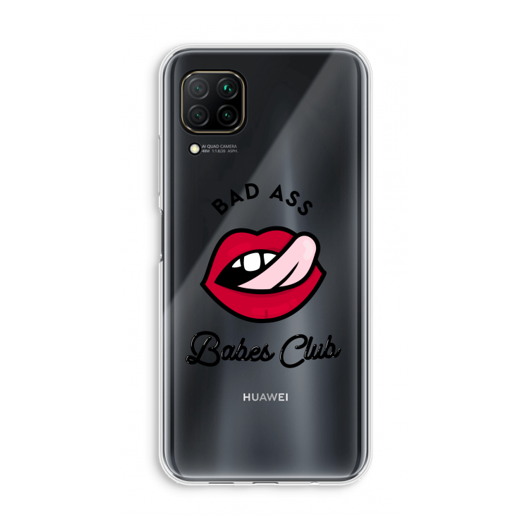 Badass Babes Club: Huawei P40 Lite Transparant Hoesje