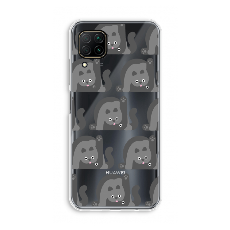 Cats: Huawei P40 Lite Transparant Hoesje