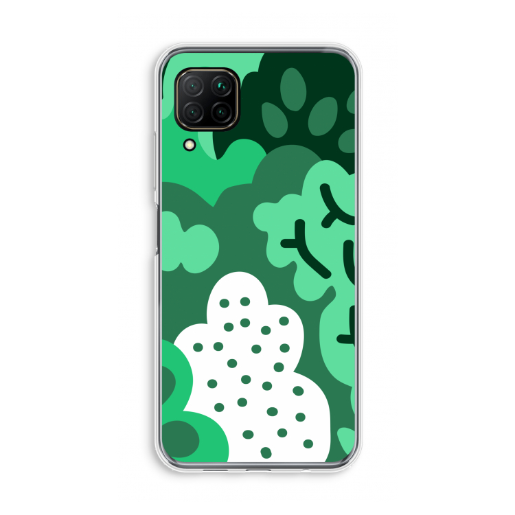 Bushes: Huawei P40 Lite Transparant Hoesje