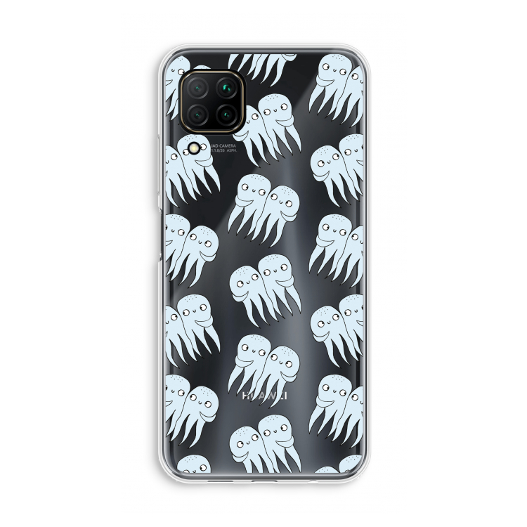 Octopussen: Huawei P40 Lite Transparant Hoesje