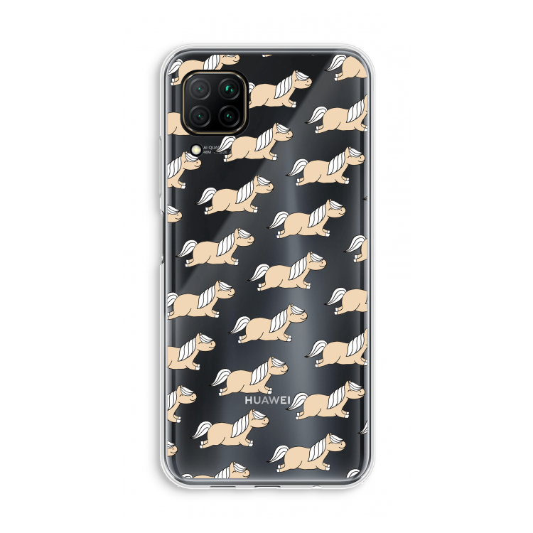 Ponys: Huawei P40 Lite Transparant Hoesje