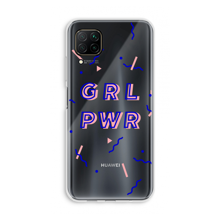 GRL PWR: Huawei P40 Lite Transparant Hoesje