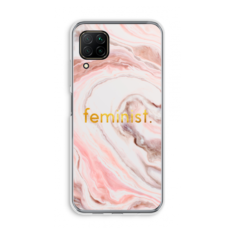 Feminist: Huawei P40 Lite Transparant Hoesje