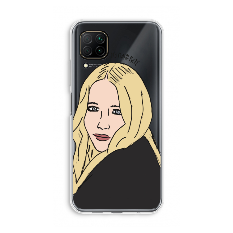 Mary Kate: Huawei P40 Lite Transparant Hoesje