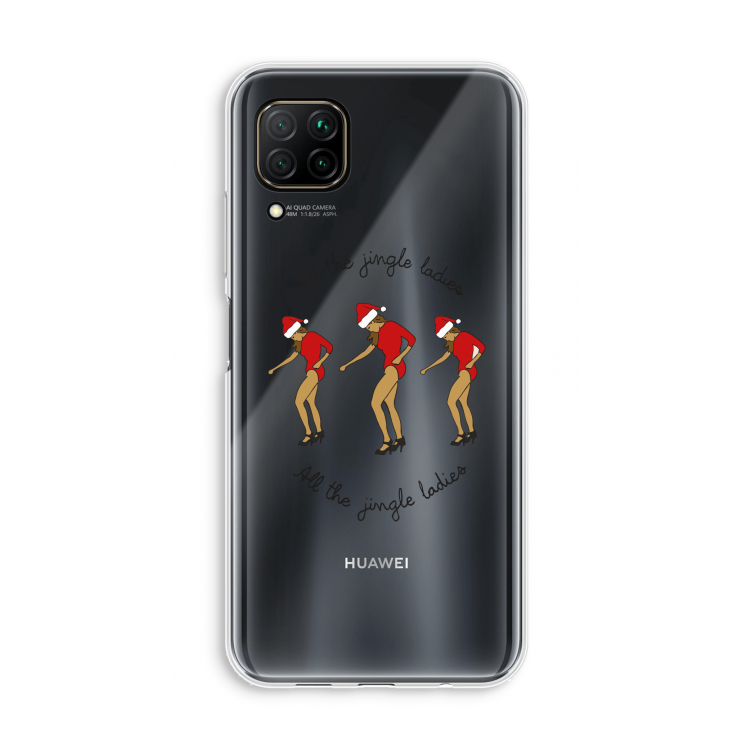 Jingle Ladies: Huawei P40 Lite Transparant Hoesje