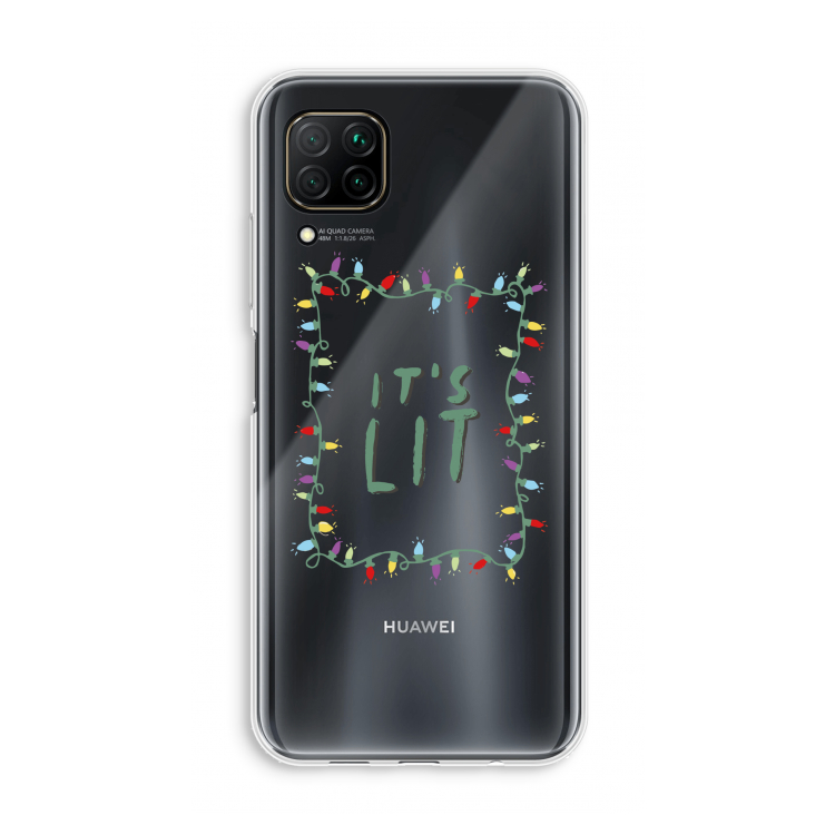 It's Lit: Huawei P40 Lite Transparant Hoesje