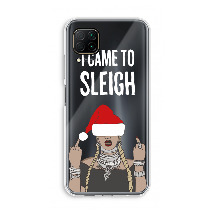 Came To Sleigh: Huawei P40 Lite Transparant Hoesje
