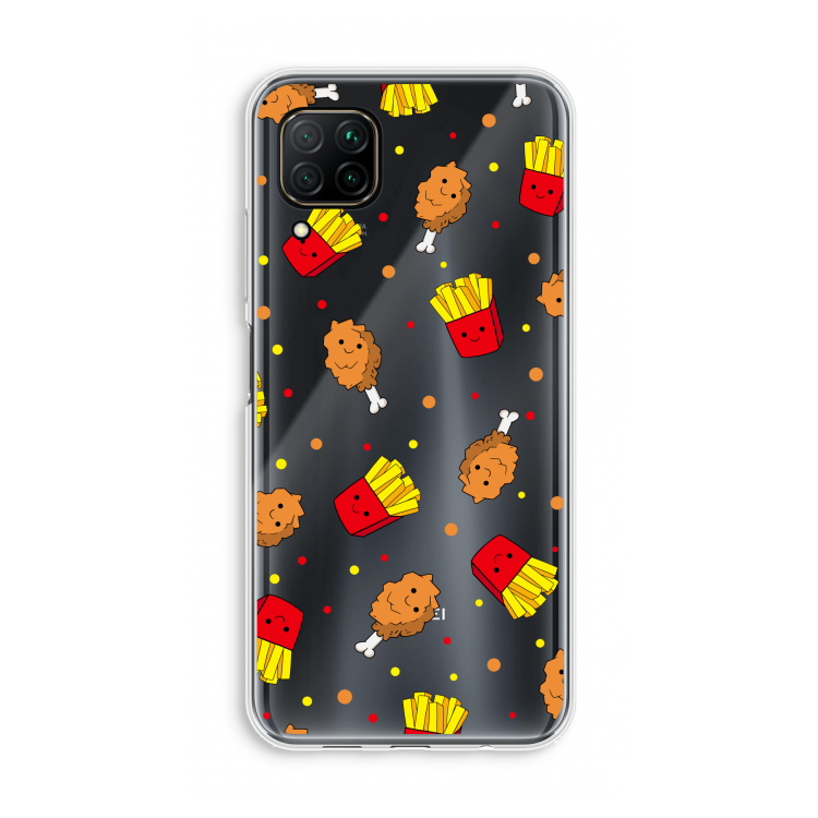 Chicken 'n Fries: Huawei P40 Lite Transparant Hoesje