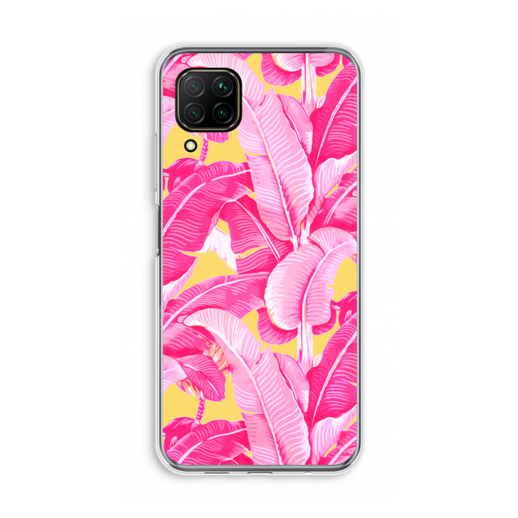 Pink Banana: Huawei P40 Lite Transparant Hoesje