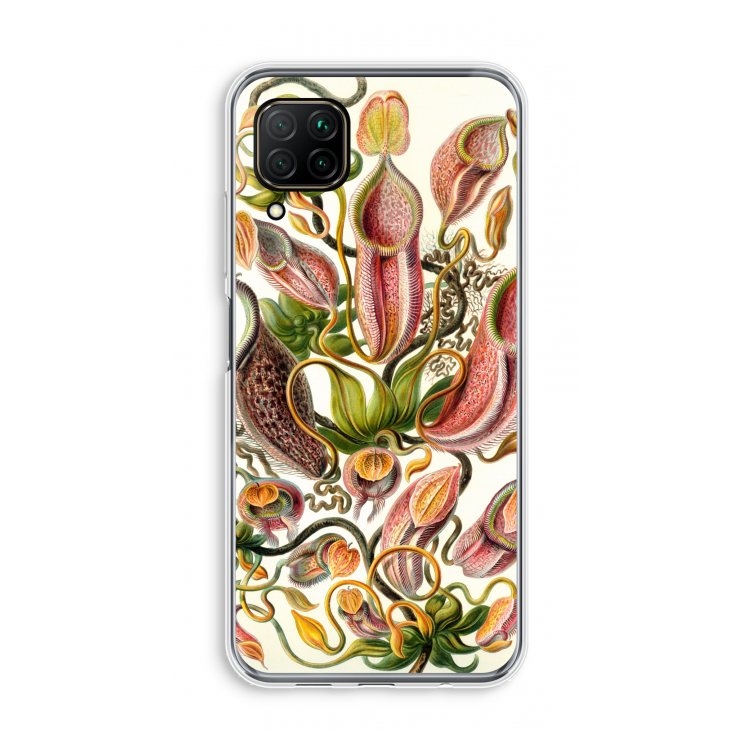 Haeckel Nepenthaceae: Huawei P40 Lite Transparant Hoesje